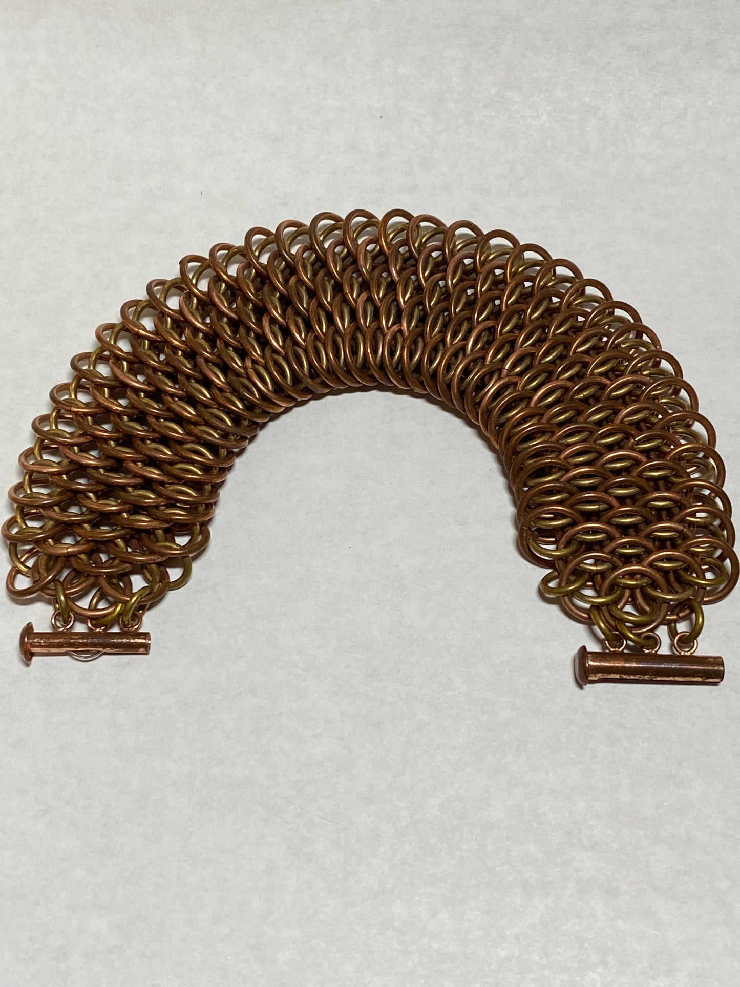 Dragon's Scale Bracelet, 7 3/4 Inch Handcrafted, Handmade Men's or Women's Bracelet